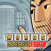 words detective: bank heist game