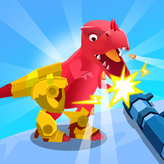 dino hide n shoot game
