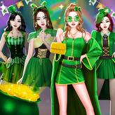 black pink st. patrick's day concert game