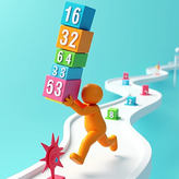 cube stack 2048 game
