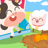 children happy farm dudu game